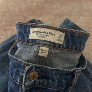 Abercrombie & Fitch Classic Blue Straight Jeans